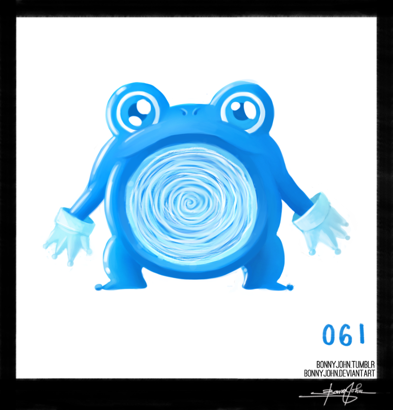 Illustration for article titled Parade forth, Poliwhirl! Pokemon One a Day!
